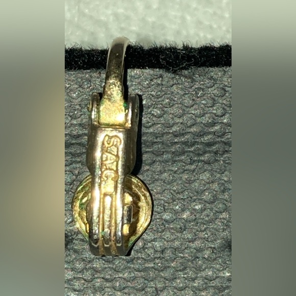 60’S SARAH COVENTRY CONFETTI LUCITE GLITTER CLIP-ON EARRINGS - Picture 5 of 12